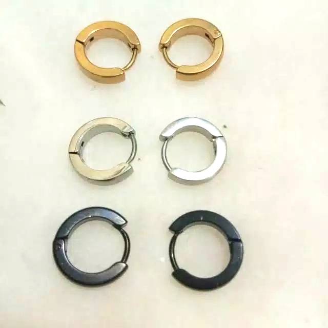 Anting TITANIUM asli anti karat selamanya