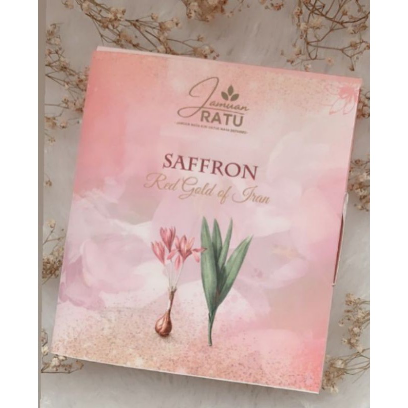 

[READY STOCK] Saffron Red Gold of Iran by Jamuan Ratu - FREE Membumi Juice Mini