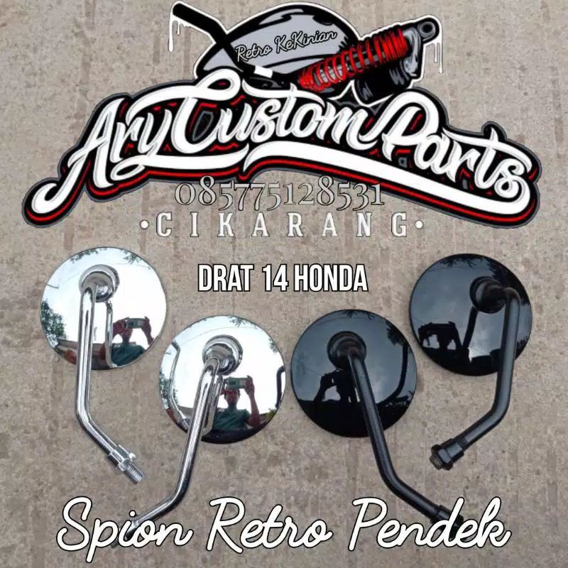 spion bulat retro spion bulat spion custom JAP style