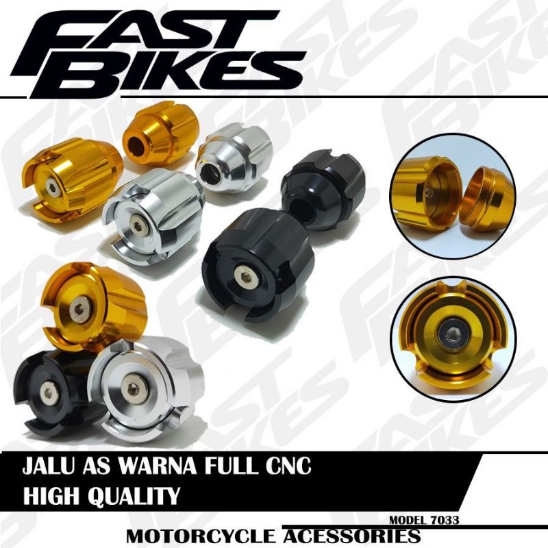 Jalu As Motor Jalu As Roda Cnc Full Warna Universal Buat Semua Motor Bisa