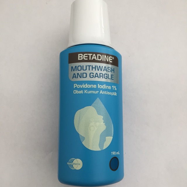 Betadine mouthwash