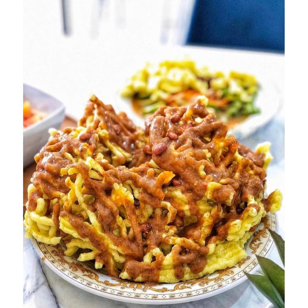 Asinan Kerupuk Kuning / Mie