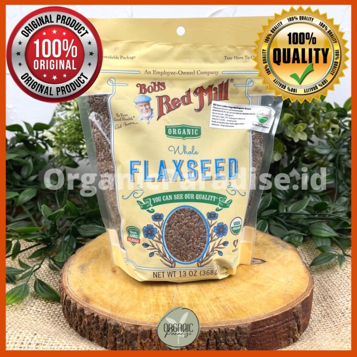

Bob's Red Mills Organic Brown Flaxseed 368 gram