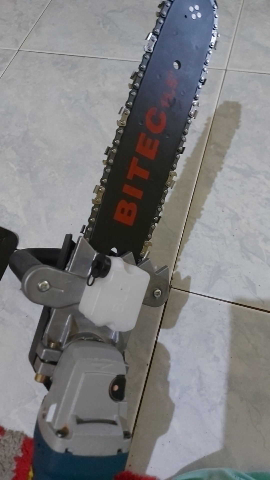 Adapter Grinder Chainsaw Bitec Css 4-j Mini Chain Saw Gerinda Tangan Gergaji Kayu Konverter Stand