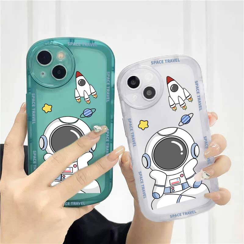 Soft Case Silikon Desain Astronot Untuk VIVO Y16 Y22 Y35 Y33S Y21T Y21S Y33S Y11 Y12 Y15 Y17 Y12S Y12A Y15S Y15A Y20S Y30 Y1 Y50I Y20S Y20S Y1