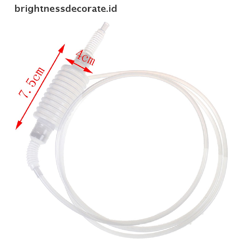 Selang Pompa Siphon Manual Bahan Plastik Untuk Transfer Cairan Bahan Bakar