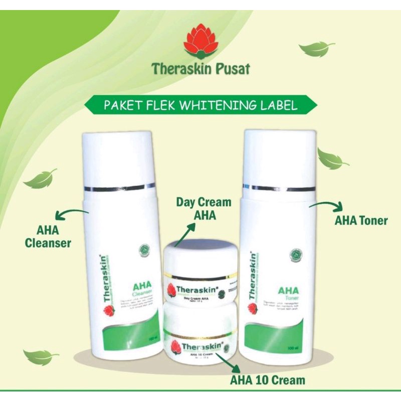 THERASKIN FLEK WHITENING/Paket Flek whitening THERASKIN