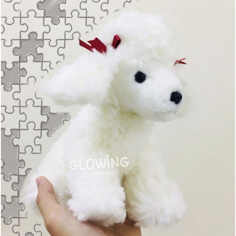 Boneka Anjing Pudel Pita
