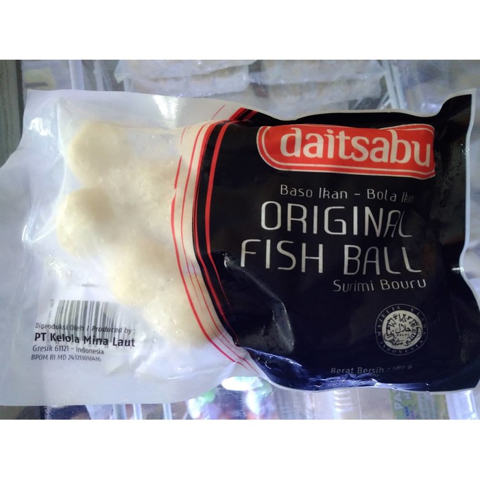 

Bakso Ikan Original Daitsabu 180 g