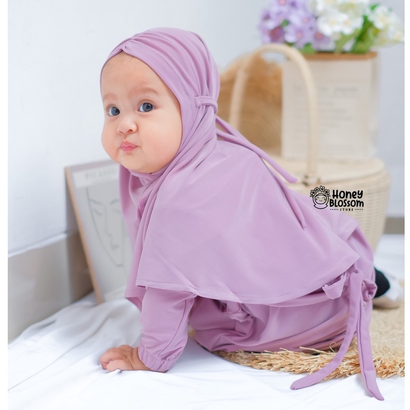 HoneyBlossom - gamis bayi perempuan 6 12 bulan / gamis bayi / gamis bayi perempuan 1 tahun lylia series