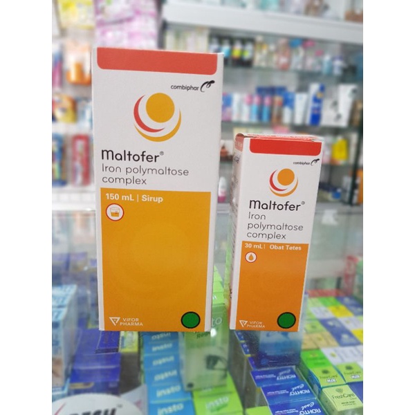 Maltofer Sirup / Vitamin Penambah Darah / Mengatasi Kekurangan Zat Besi / Anemia