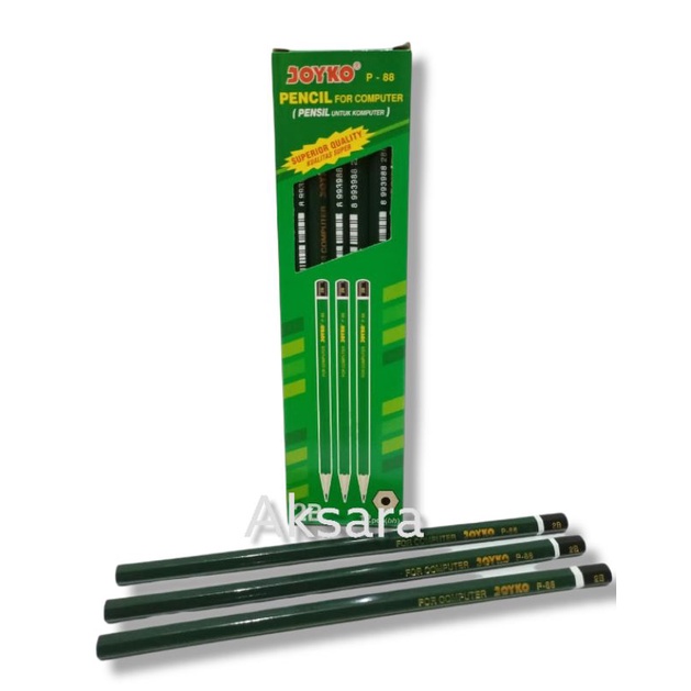 

SELUSIN ( 12 PCS ) Pensil 2B Raut Joyko P-88 Pensil 2B Joyko P - 88 Termurah Oiginal