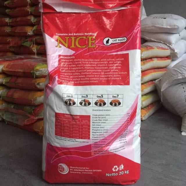 NICE SEAFOOD 1KG Makanan Kucing