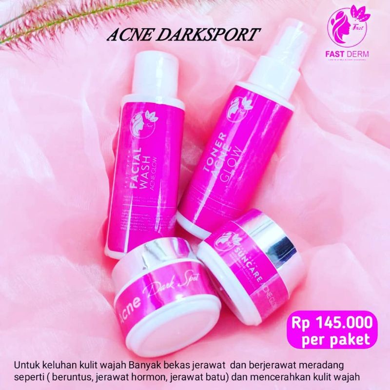 PAKET GLOWING FAST DERM BPOM