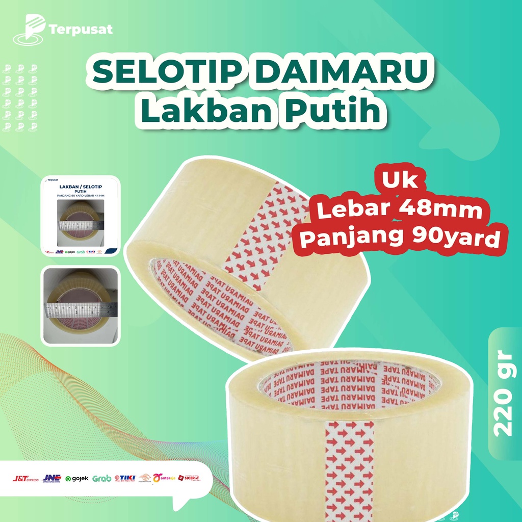 

Lakban/ Selotip Daimaru 48mm 90yard