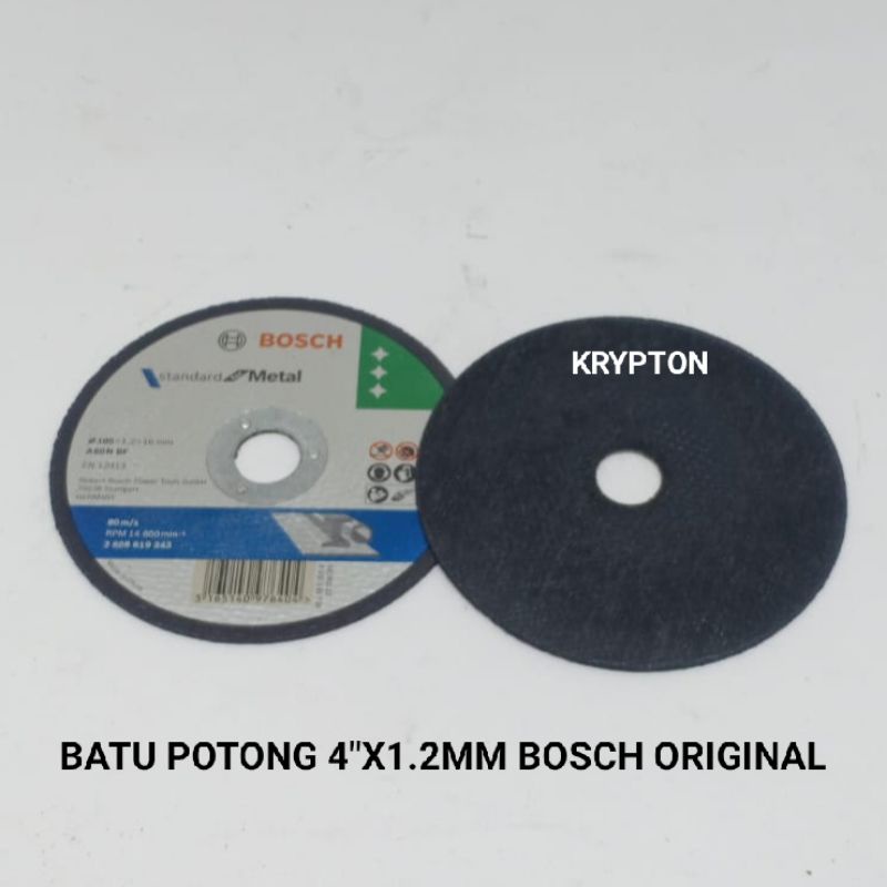 MATA GERINDA / BATU POTONG 4&quot;X1.2MM BOSCH 100% ORIGIINAL