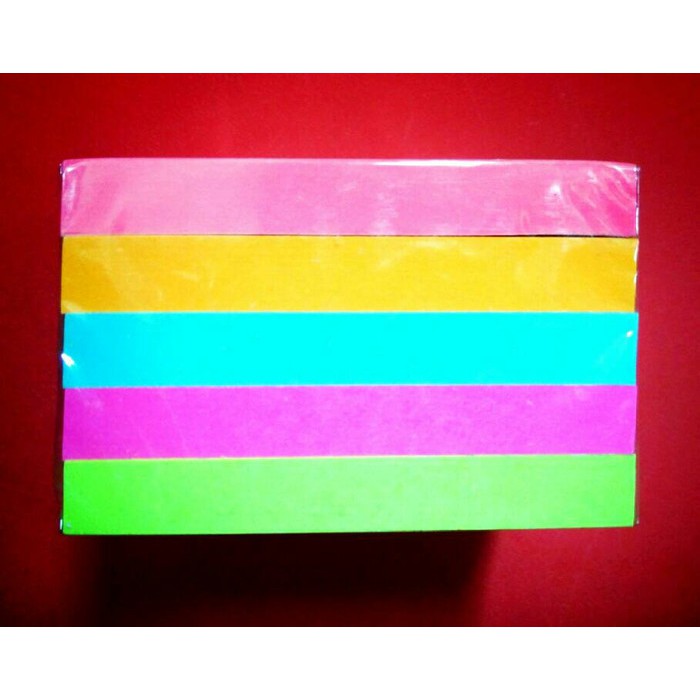 3M Post-it Notes 654-5PK Neon Color U.S.A - 76 mm x 76 mm 3M-14