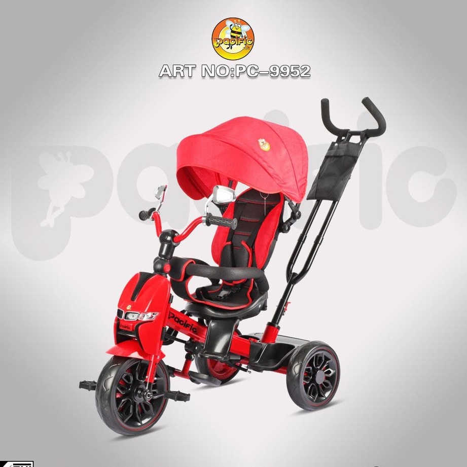 Sepeda Roda Tiga Baby Stroller Kereta Dorong Pacific 9952