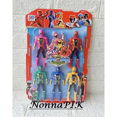 Power Rangers Super Megaforce Figure Set