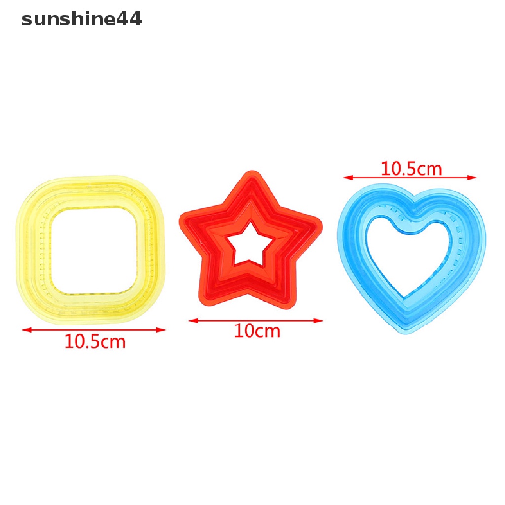 Sunshine Set Alat Pemotong + Penyegel Kantong Makanan Untuk Anak