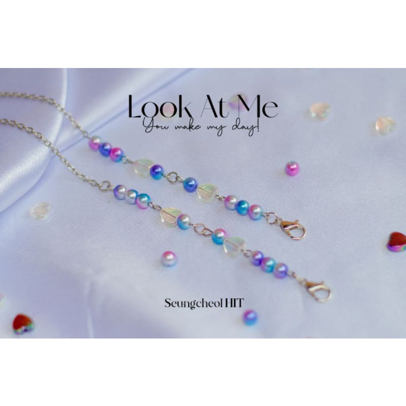 Strap Mask Kpop Seungcheol Scoups HIT Seventeen /Tali masker/Konektor masker