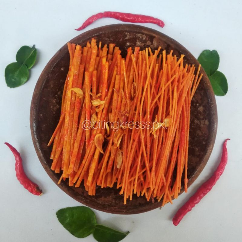 

Mie Lidi Kemasan 60 Gram/Cemilan Pedas Kekinian/Mie Lidi Biting Balado Pedas