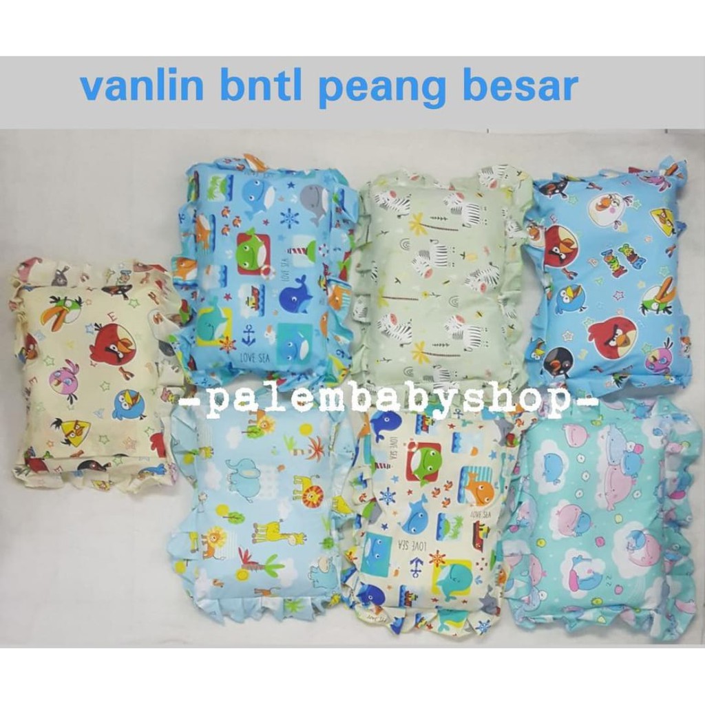 vanlin bantal peang baby motif menarik/bantal baby