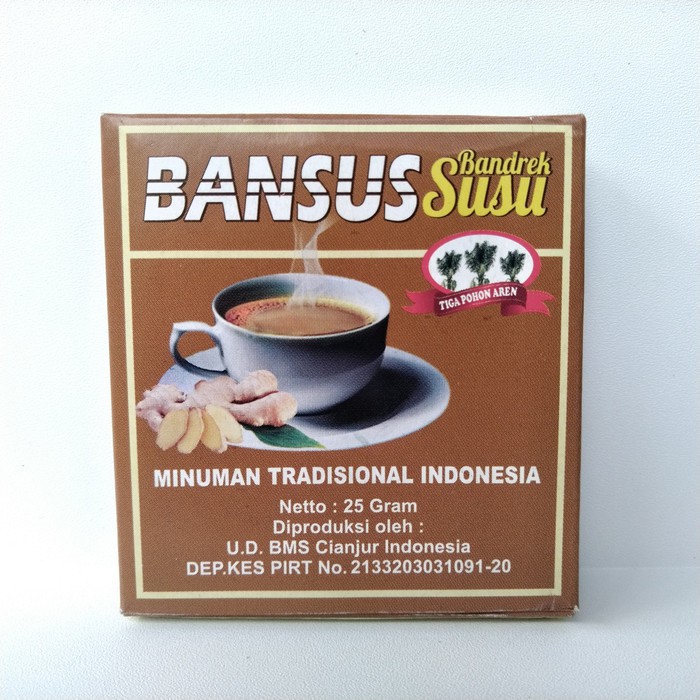 

BANSUS - Bandrek Susu - Minuman Tradisional Indonesia - Jahe Merah - Bandrek - Herbal