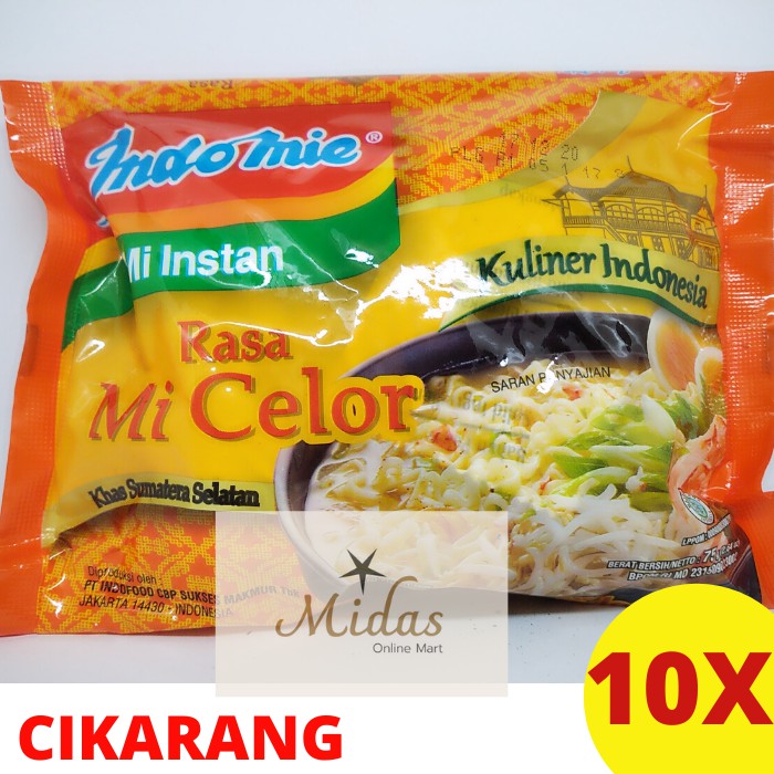 

Indomie Celor 10 Pcs