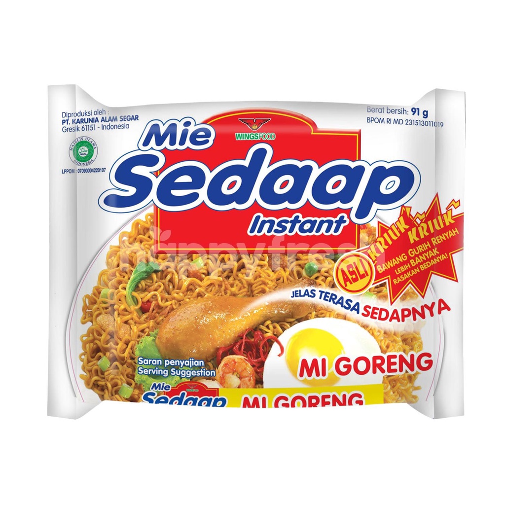 

Mie Sedaap Mie Goreng Instan Original