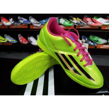 PROMO SPESIAL Sepatu Futsal Anak Adidas F5 Lime Purple Original OLAHRAGA FUTSAL JOGGING LARI