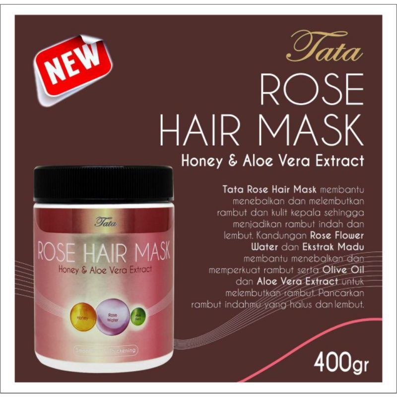 Tata Hair Mask Rose Dan Milk 400gram