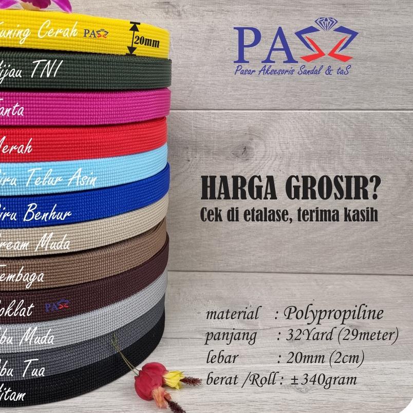 

Trend - Webbing 2cm F72 1Roll isi 32yard