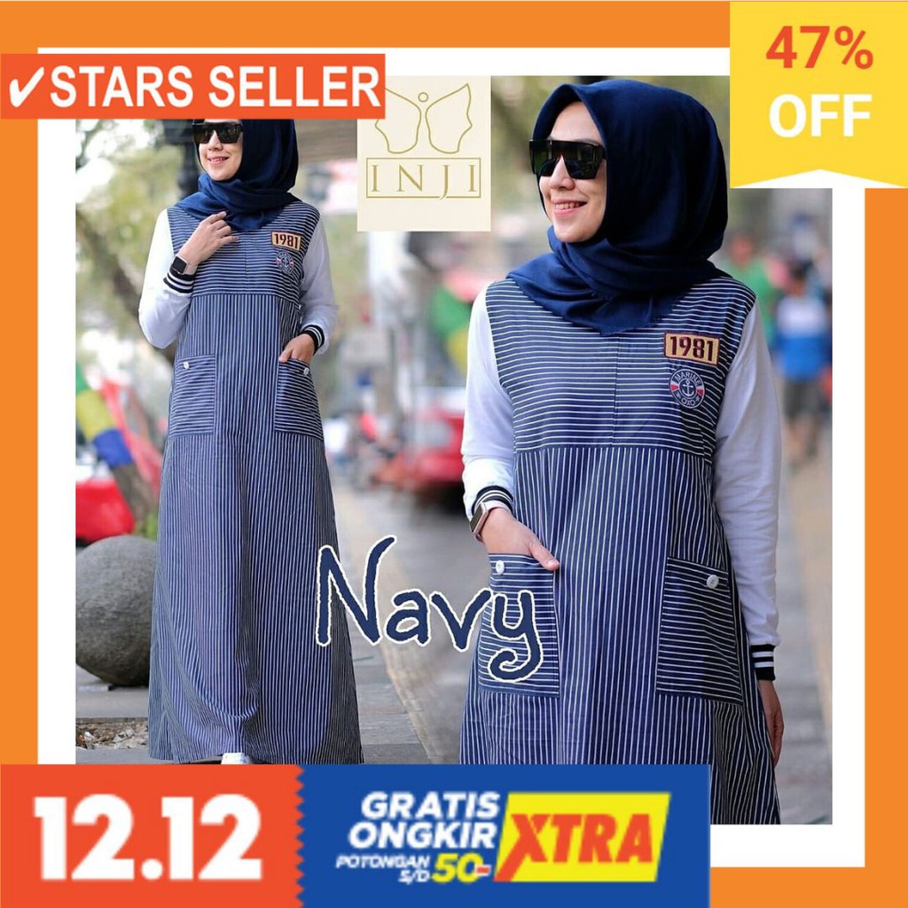 PAKAIAN MUSLIM TERBAIK PALING ANAK ORANG TUA PINK MURAH / Jenna Dress |Baju Gamis TERLARIS & MURAH