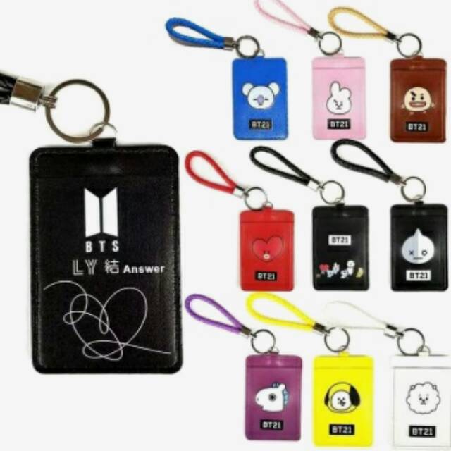 

[Ready Stock] ID CARD HOLDER BT21 / ID CARD HOLDER BTS/ TEMPAT KARTU BT21 BTS