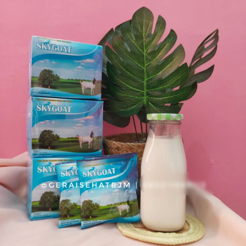 

SUSU KAMBING ETAWA SKYGOAT COKLAT DAN ORIGINAL