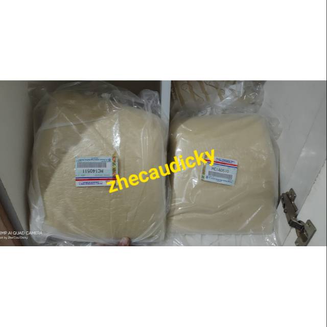 Tanduk plastik kuping bemper Mitsubishi coltdisel ps110 ps125 canter kuning ori