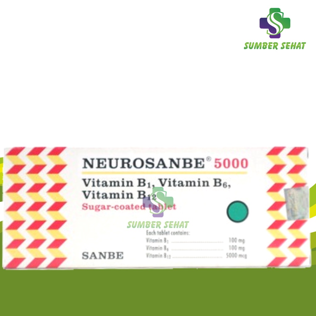 NEUROSANBE 5000 BOX 100 TABLET