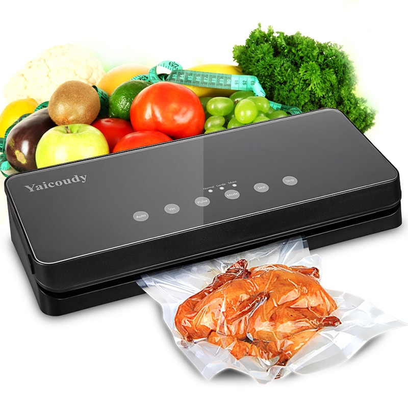 Vacuum Food Sealers kitchen Vacuum Sealer Machine Including 10pcs Bags Free Household Food saver Vac