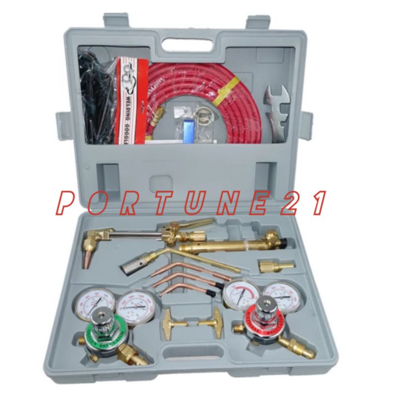 Jual Perlengkapan Las Acetyline Welding Cutting Set Stang Las Asetilin