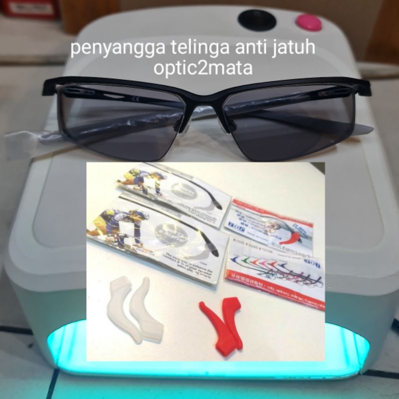 silicon earhook earlook penyangga telinga untuk kacamata