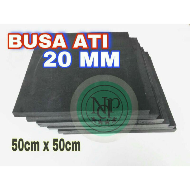 BUSA ATI 20 MM 50cm x 50cm / EVA SPON / BANTALAN PANAHAN