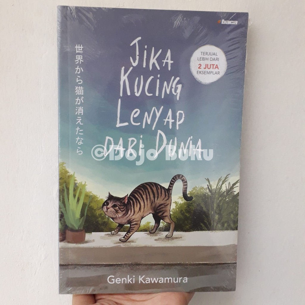 Buku Novel Jika Kucing Lenyap Dari Dunia (COVER BIRU) by Genki Kawamura