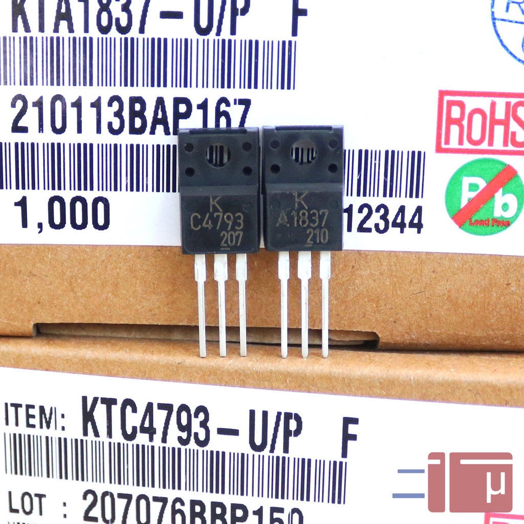 Transistor A1837 C4793 KTA1837 KTC4793 Original KEC