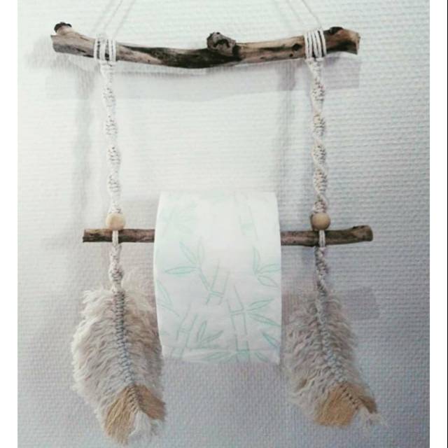 READY STOK) macrame gantungan tissue / macrame wall hanging(HD 127)