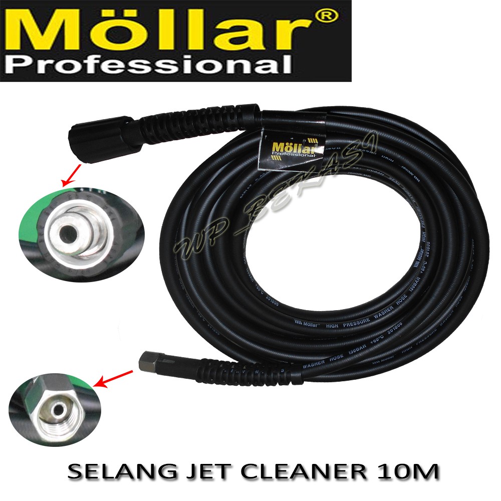 Mollar Selang Jet Cleaner Mesin Cuci Steam Motor Mobil Ac 10 Meter 10M