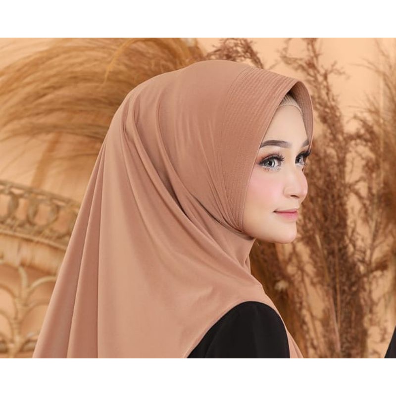 Jilbab Khimar Instan Syari Dayyani Jumbo List Ori Zain-Milo