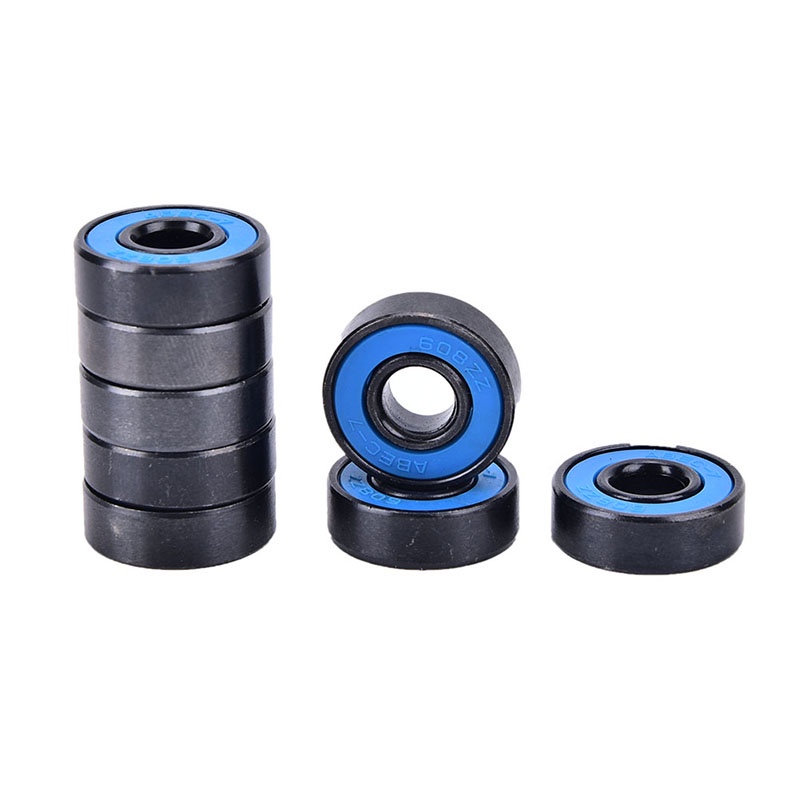 (dreamdreaming.id) 8pcs / set 608RS Bearing spacer Bahan Baja Untuk skateboard