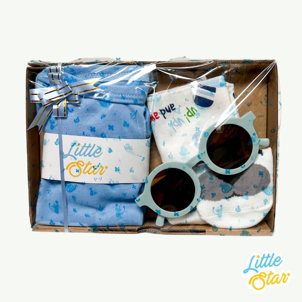 LS 4in1 Hampers Bayi Newborn Baby Gift Set Paket Hadiah Parcel Kado Lahiran Unisex