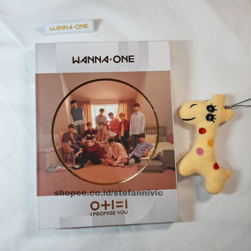 READY Album Wanna One I Promise You IPU Day Ver Full Set Lai Guanlin Park Jihoon panwink